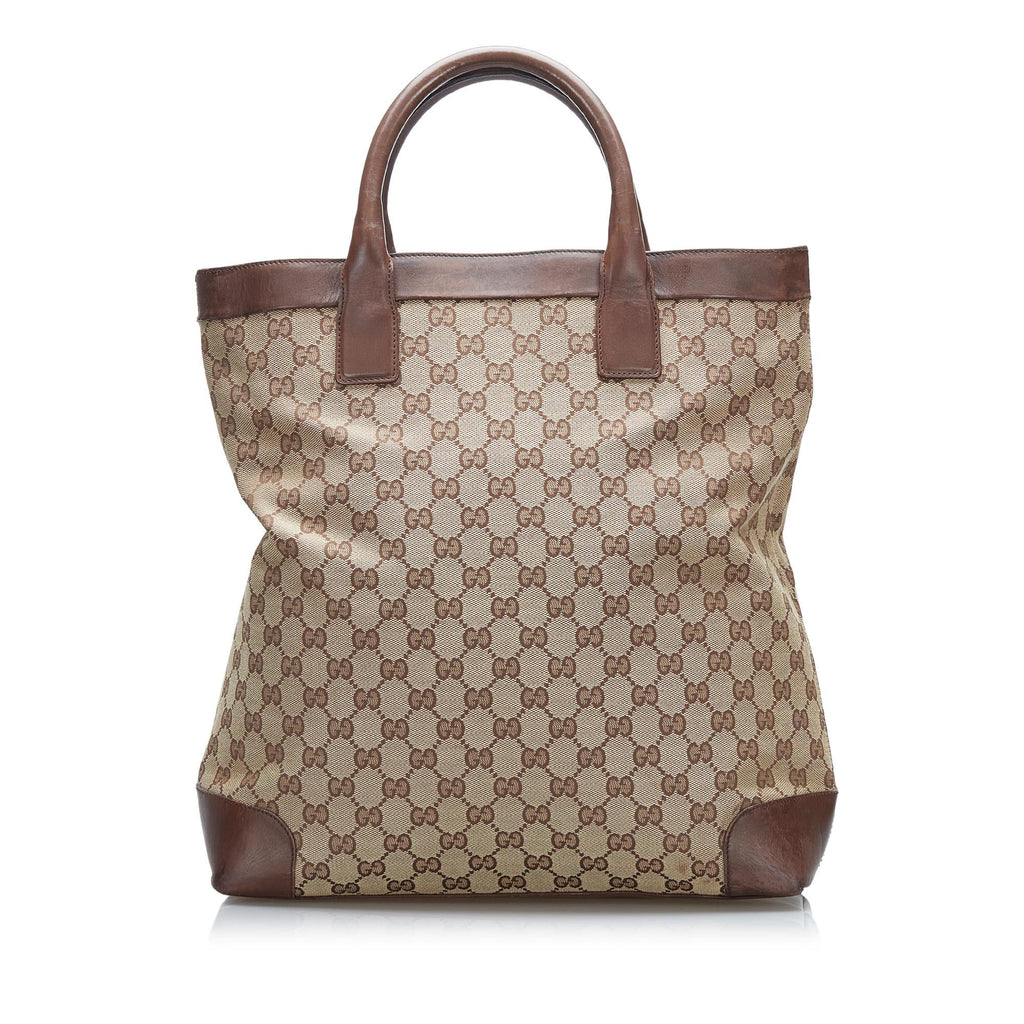Gucci GG Canvas Tote Bag (SHG-CeIPbG)