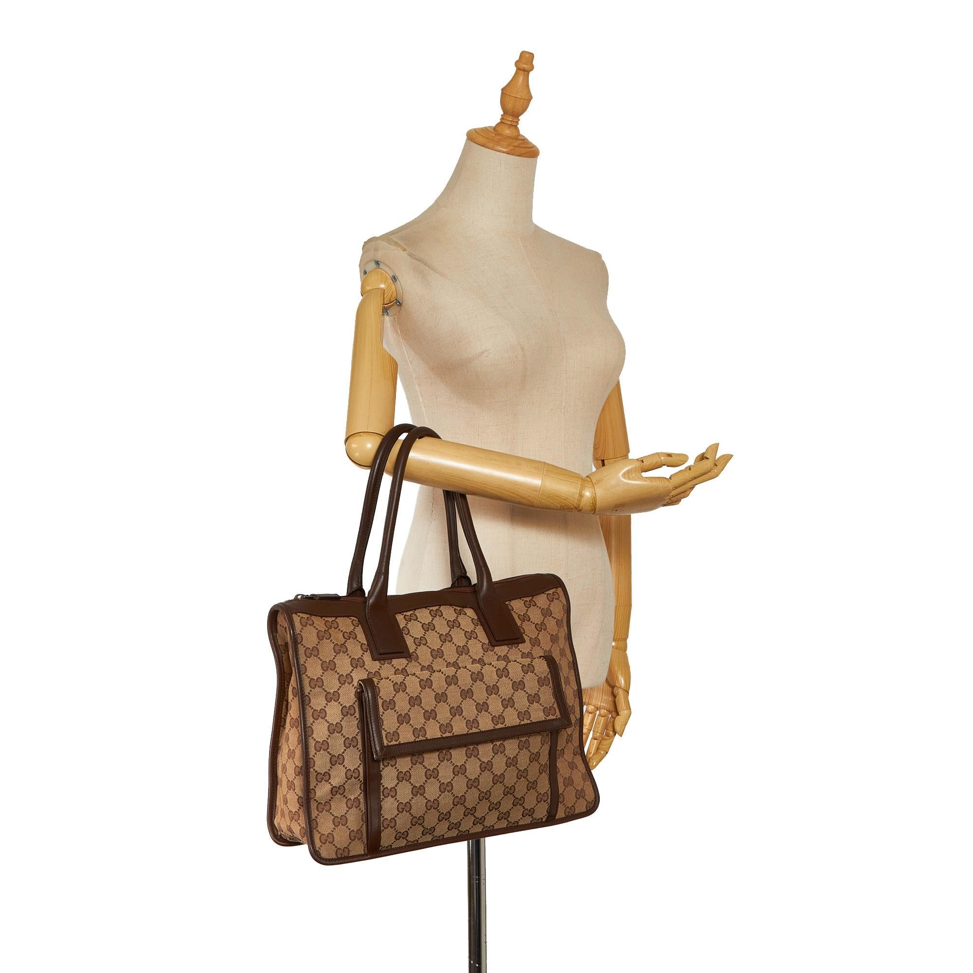Gucci GG Canvas Tote bag (SHG-35084)