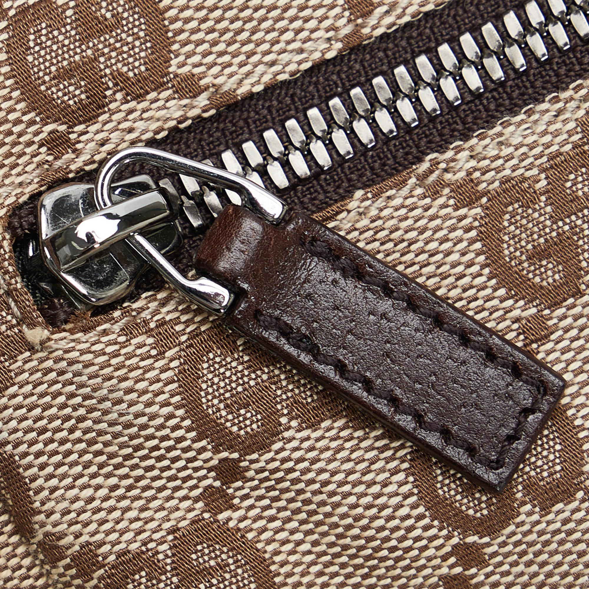 Gucci GG Canvas Twin Pocket Belt Bag (SHG-CLPfEq)