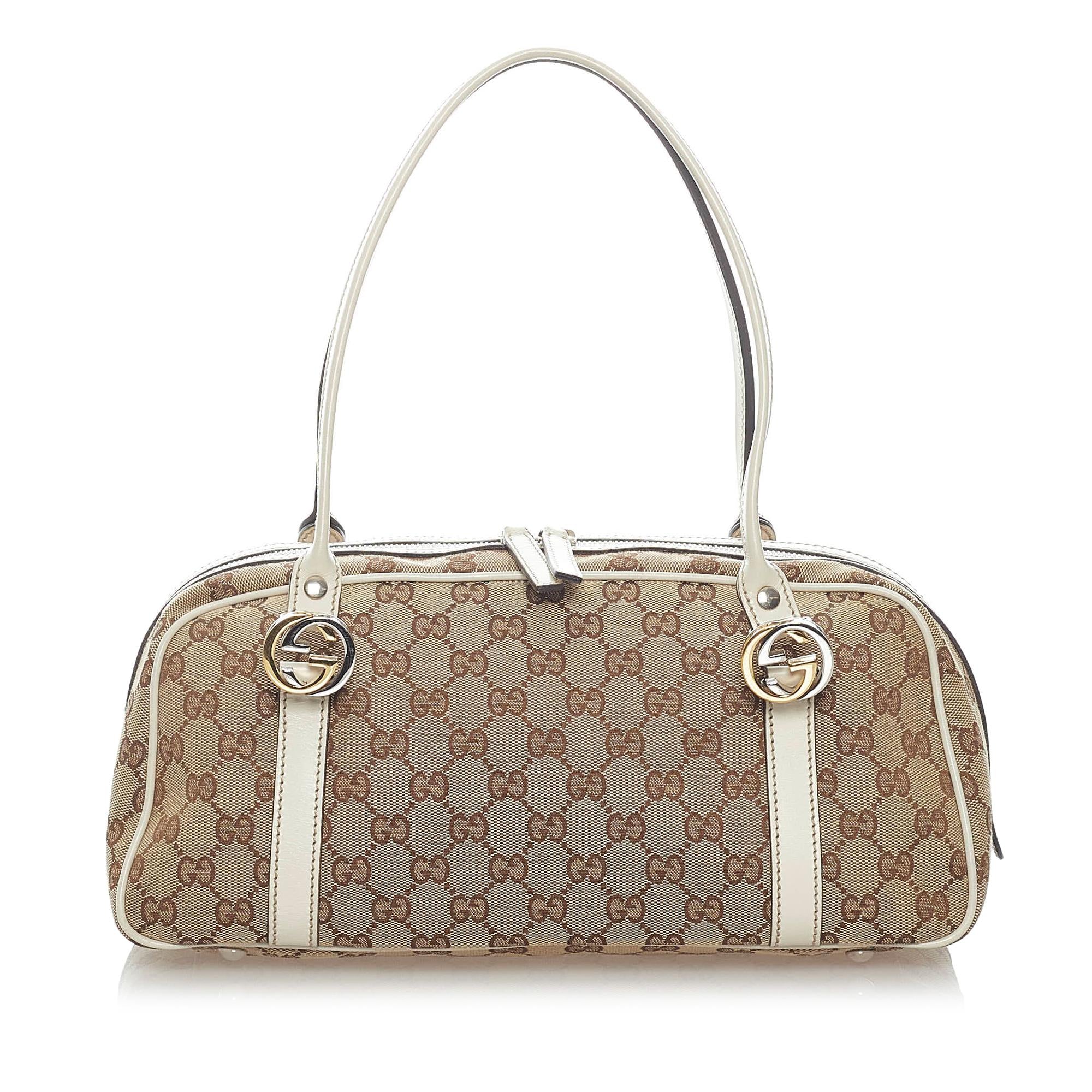 Gucci GG Canvas Twins Shoulder Bag (SHG-34480)