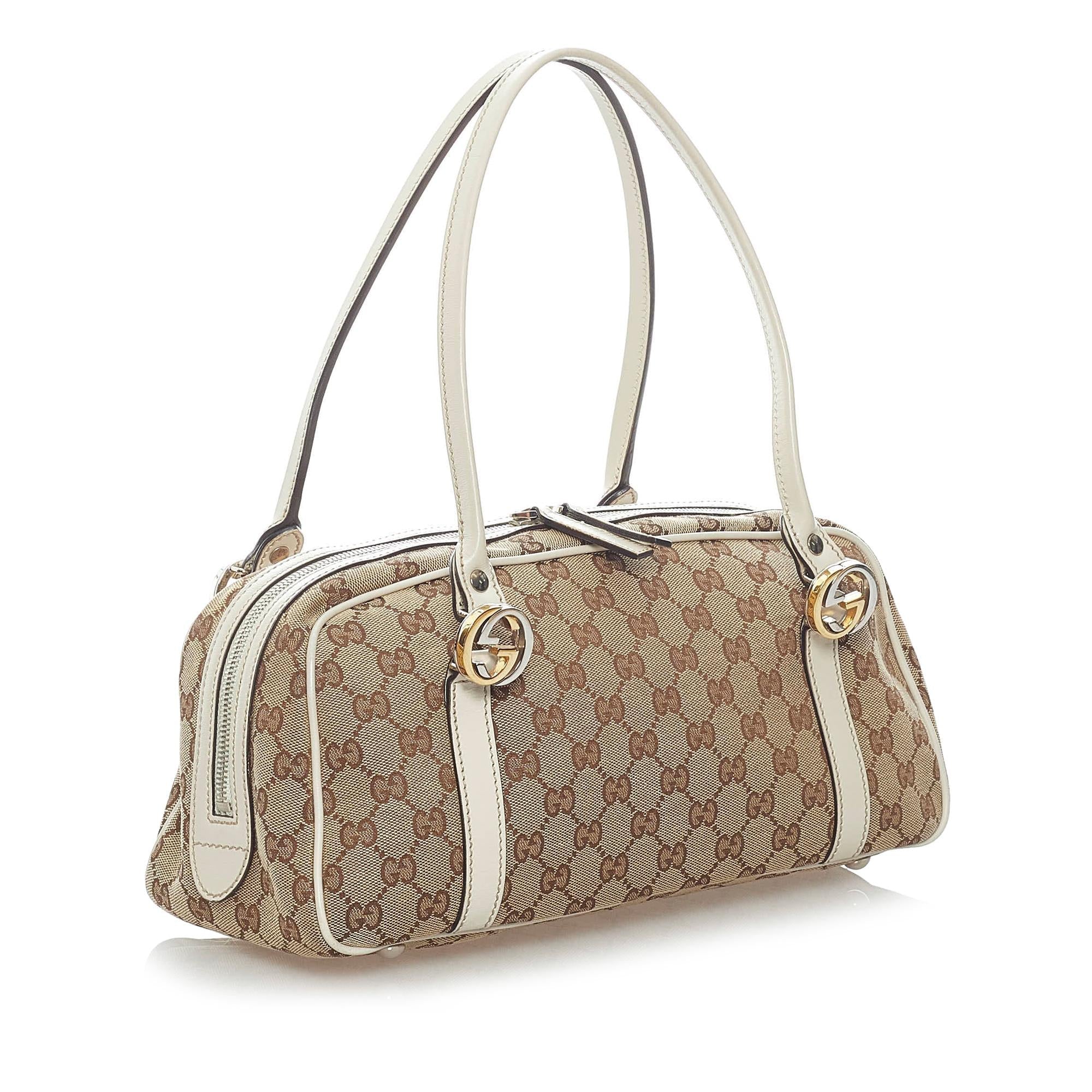 Gucci GG Canvas Twins Shoulder Bag (SHG-34480)