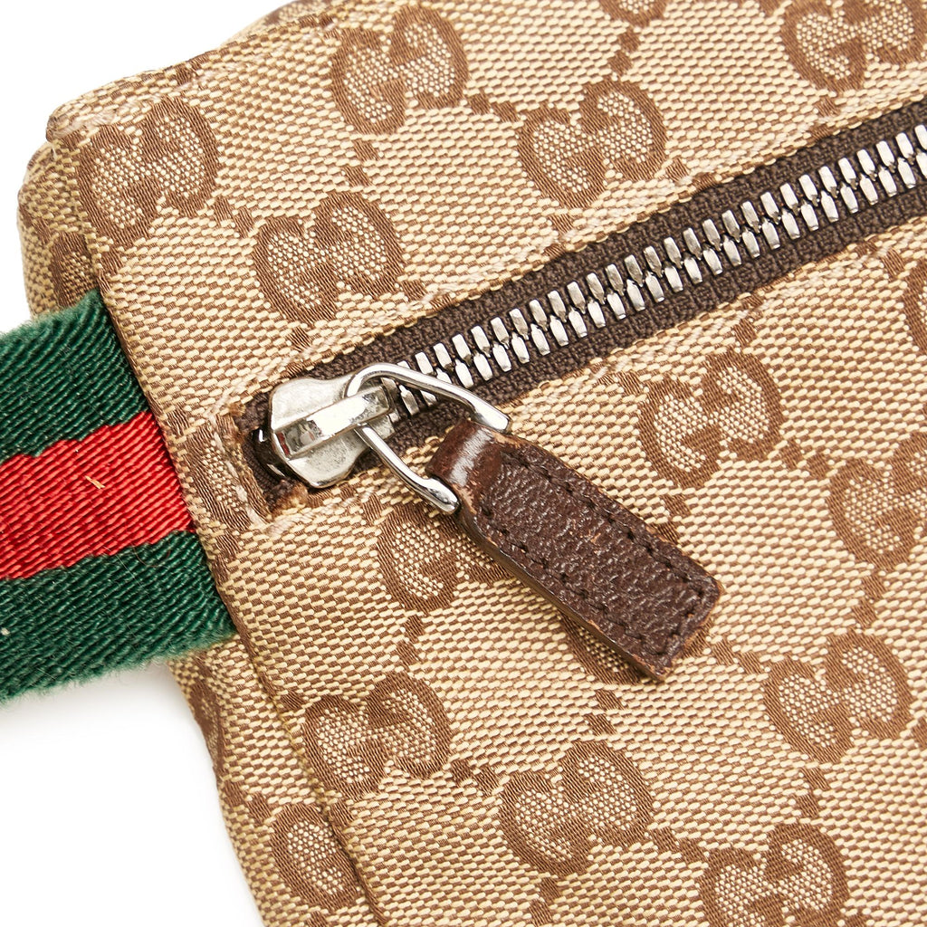 Gucci GG Canvas Web Belt Bag (SHG-6Kyxfy)