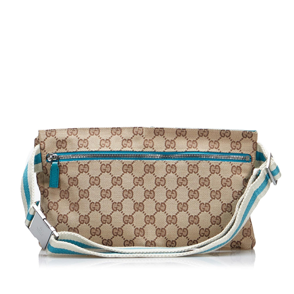 Gucci GG Canvas Web Belt Bag (SHG-VN1kqg)