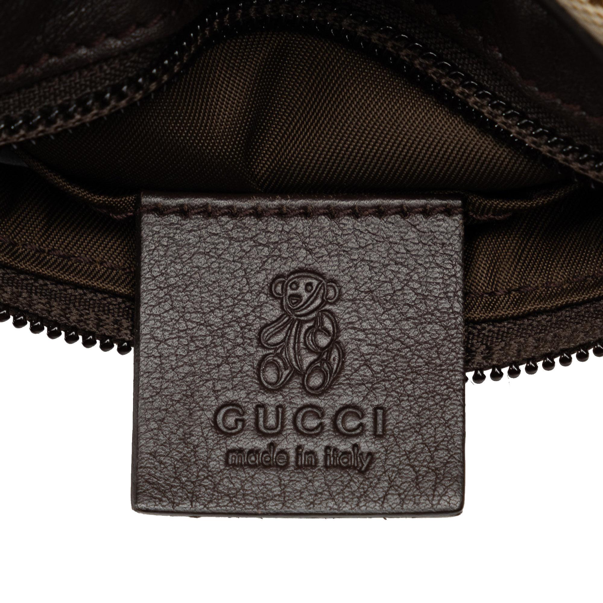 Gucci GG Canvas Web Childrens Belt Bag