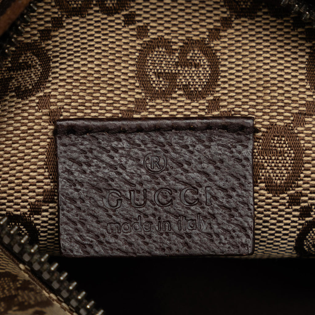 Gucci GG Canvas Web Double Pocket Belt Bag (SHG-MdyEM4)