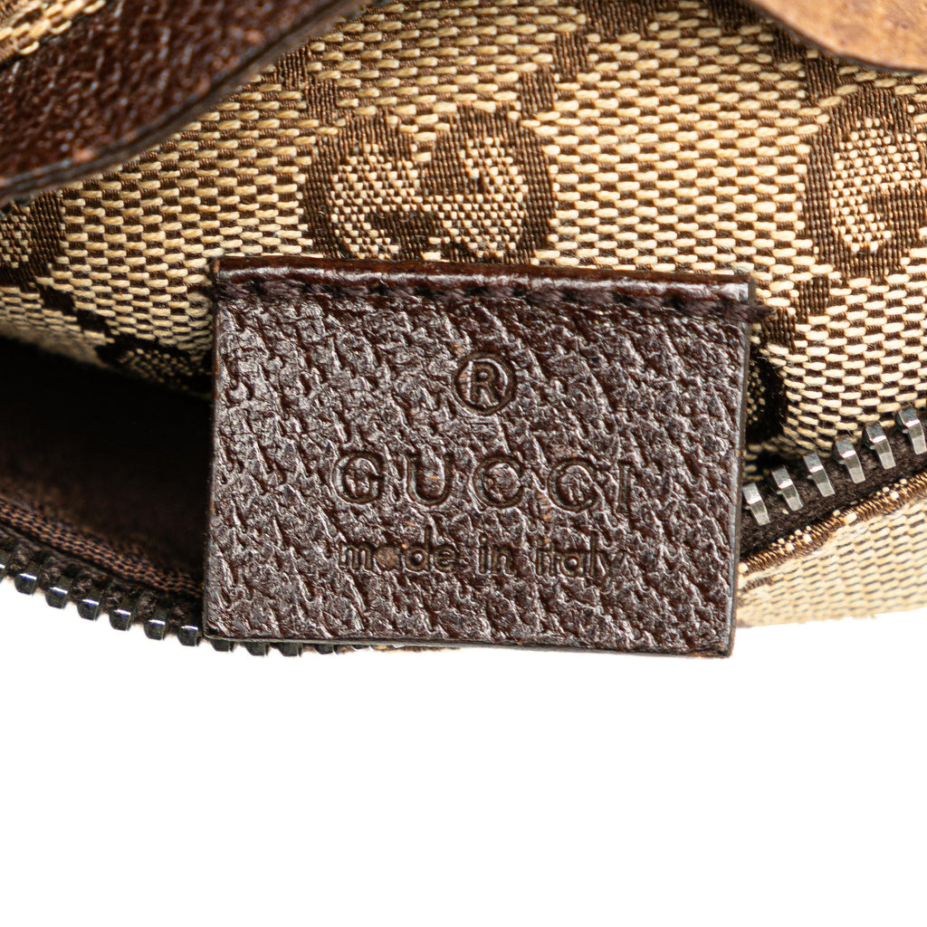 Gucci GG Canvas Web Double Pocket Belt Bag (SHG-pPMGTd)