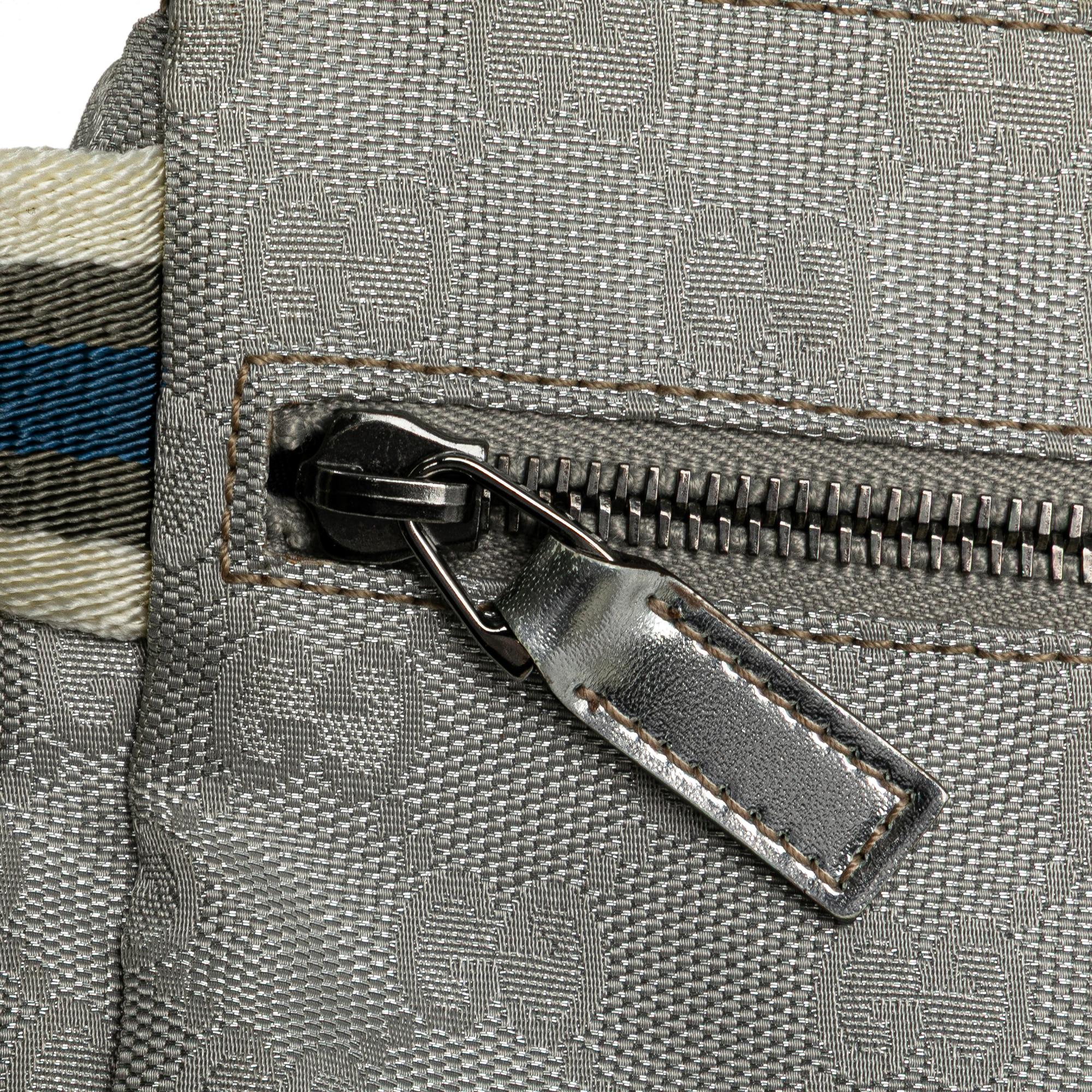 Gucci GG Canvas Web Double Pocket Belt Bag