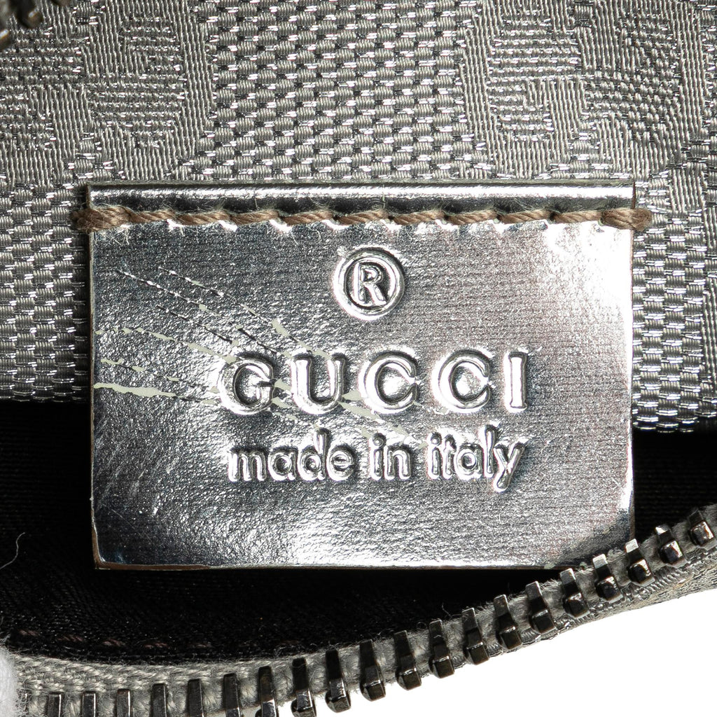 Gucci GG Canvas Web Double Pocket Belt Bag