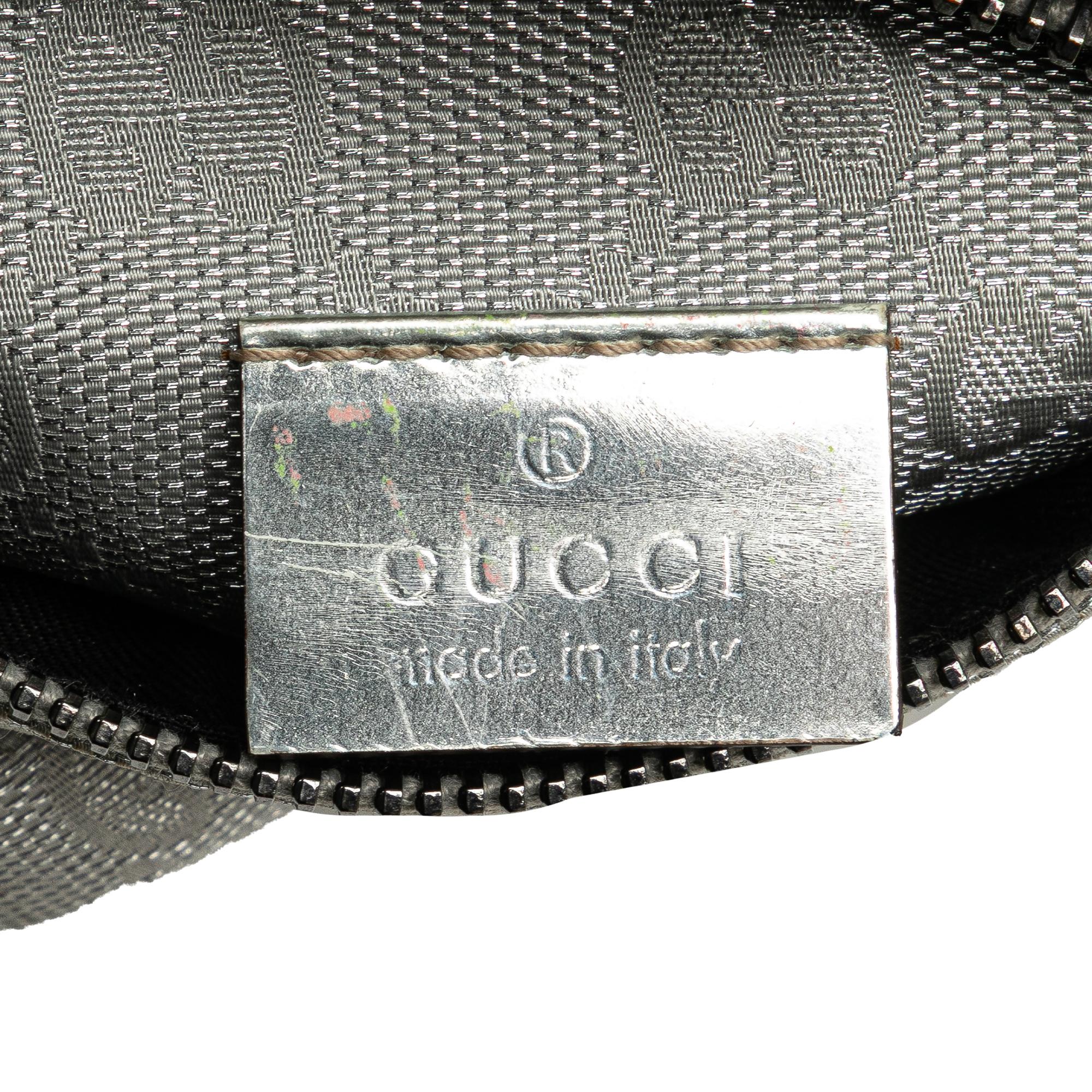 Gucci GG Canvas Web Double Pocket Belt Bag