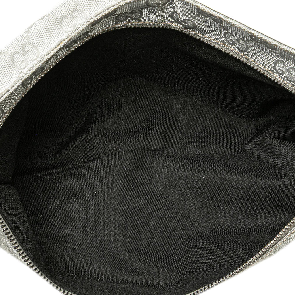 Gucci GG Canvas Web Double Pocket Belt Bag