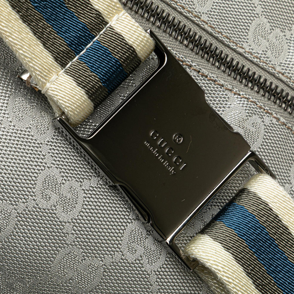 Gucci GG Canvas Web Double Pocket Belt Bag