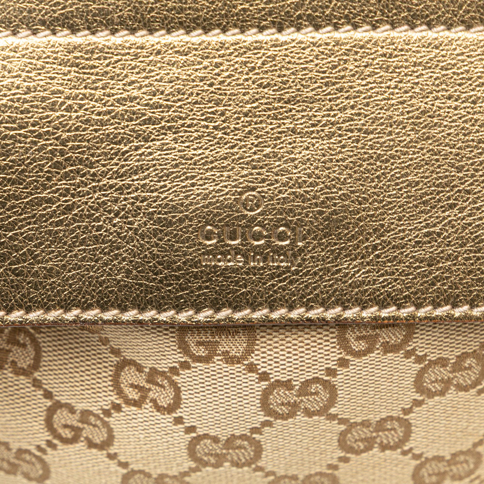 Gucci GG Canvas Web Double Pocket Belt Bag