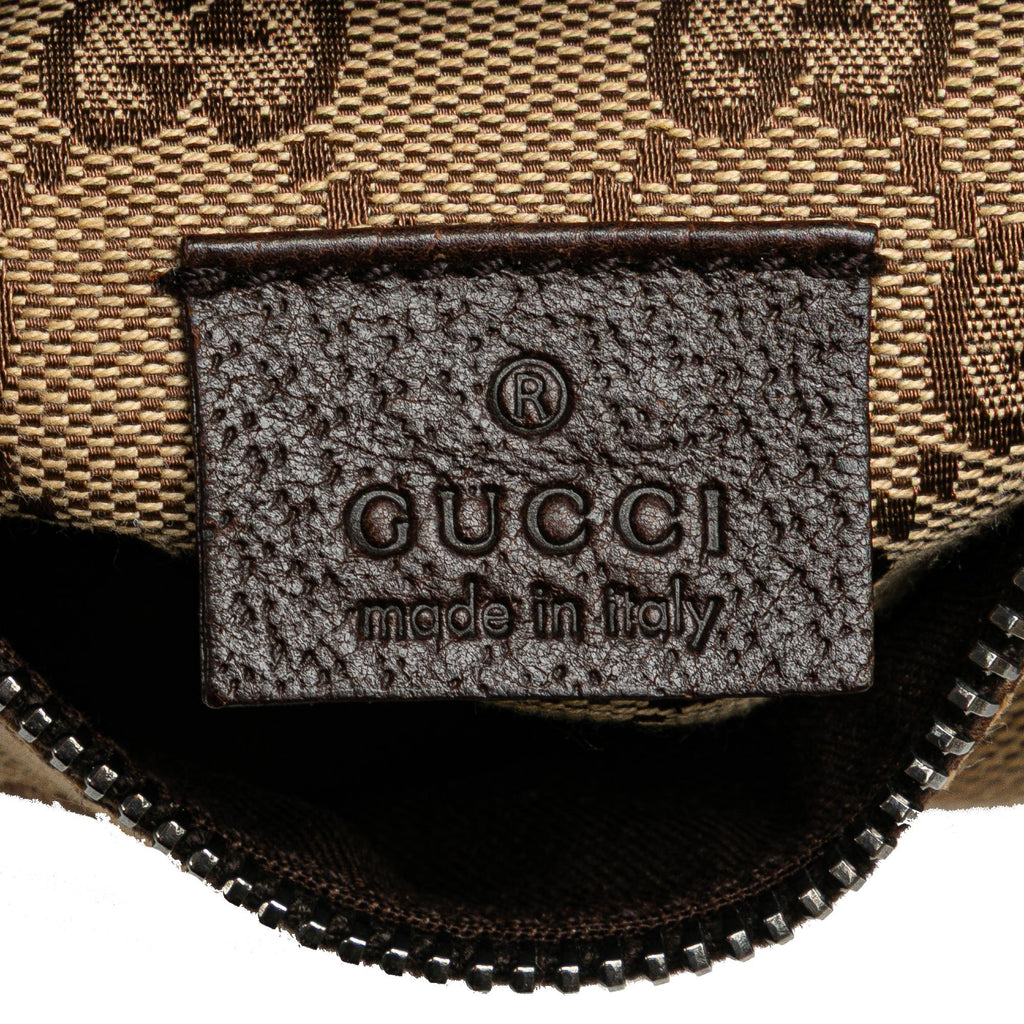 Gucci GG Canvas Web Double Pocket Belt Bag