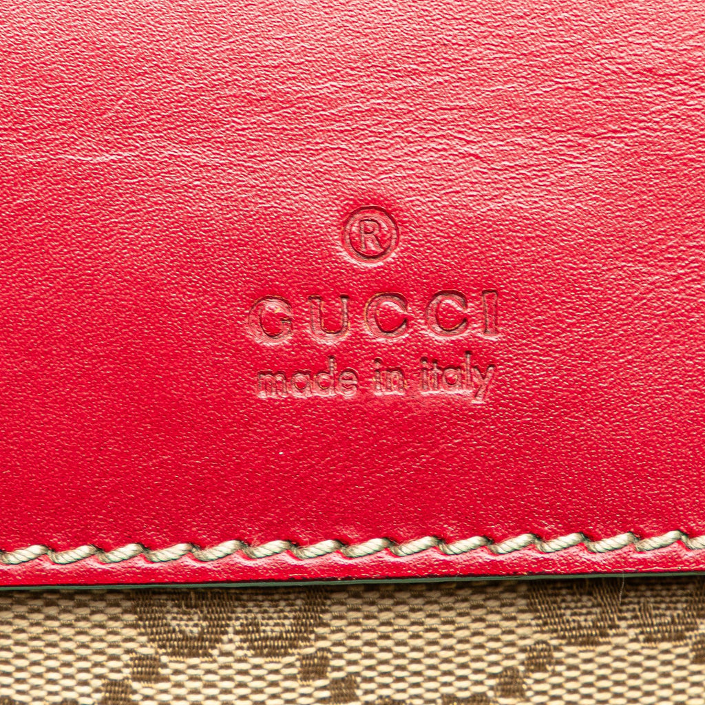 Gucci GG Canvas Web Double Pocket Belt Bag