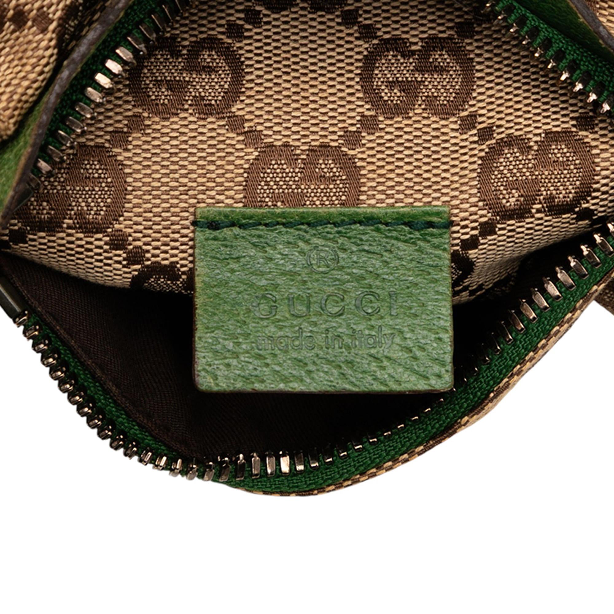 Gucci GG Canvas Web Double Pocket Belt Bag