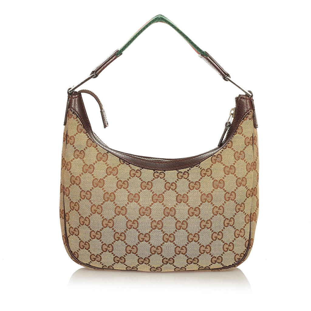 Gucci GG Canvas Web Handbag (SHG-26652)