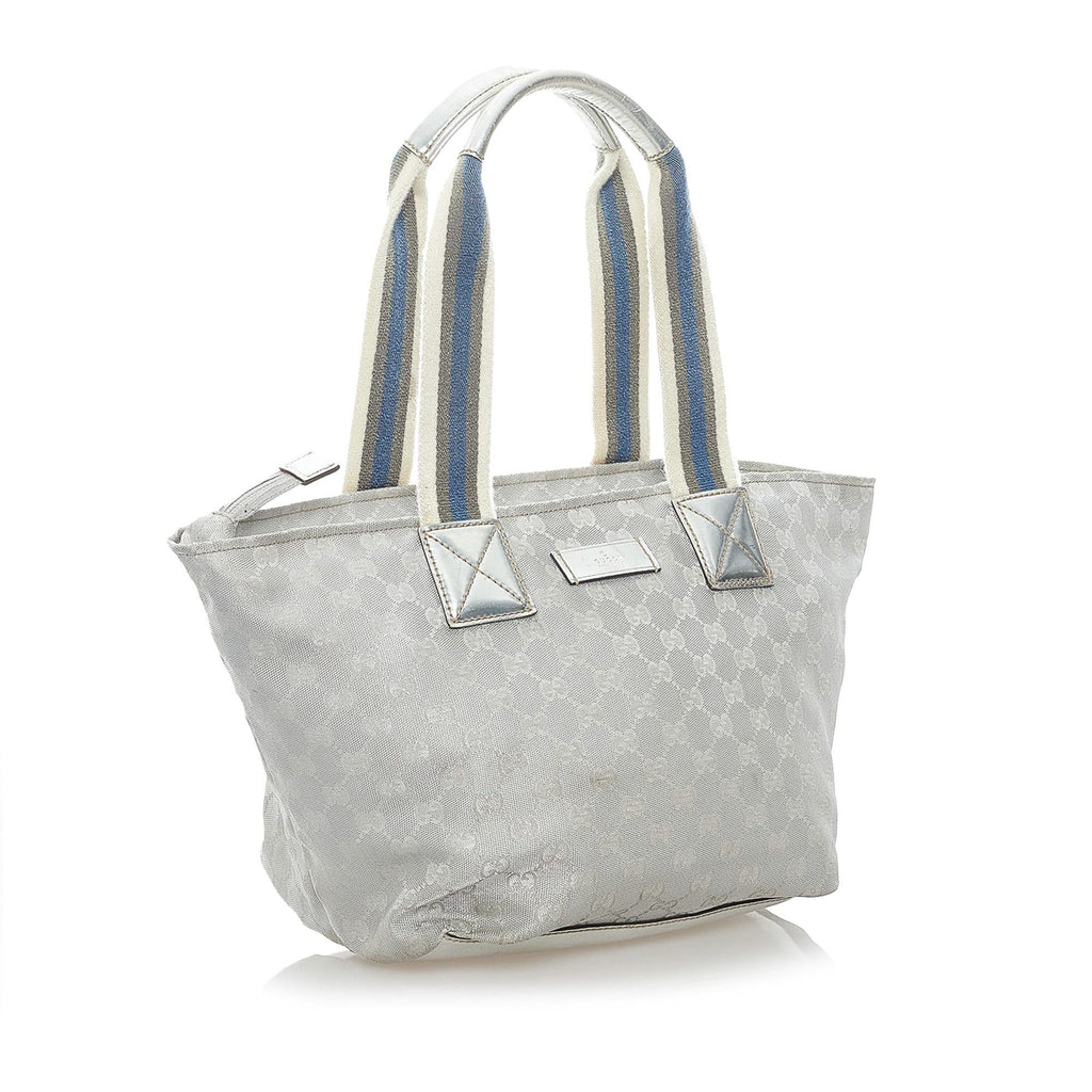 Gucci GG Canvas Web Handbag (SHG-32739)