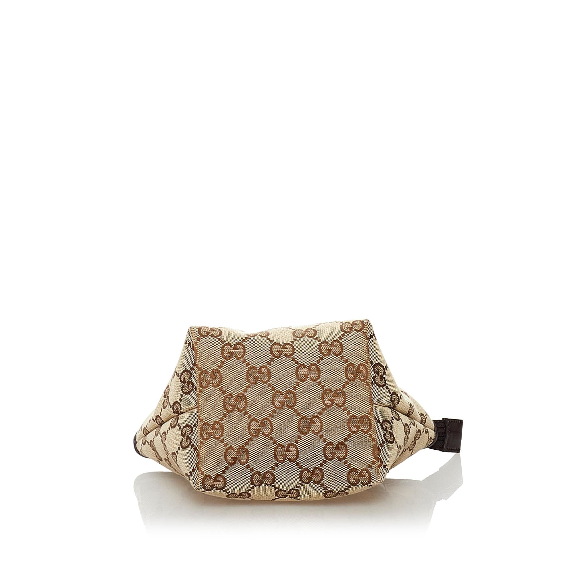 Gucci GG Canvas Web Handbag (SHG-34116)
