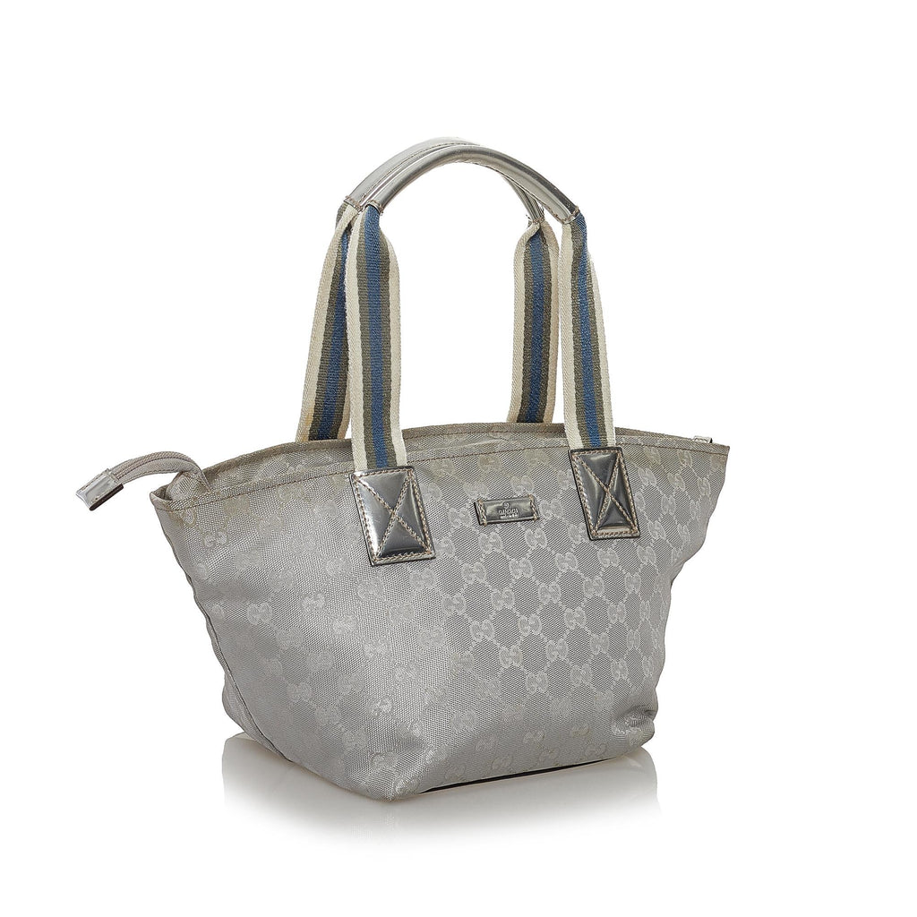Gucci GG Canvas Web Handbag (SHG-36174)