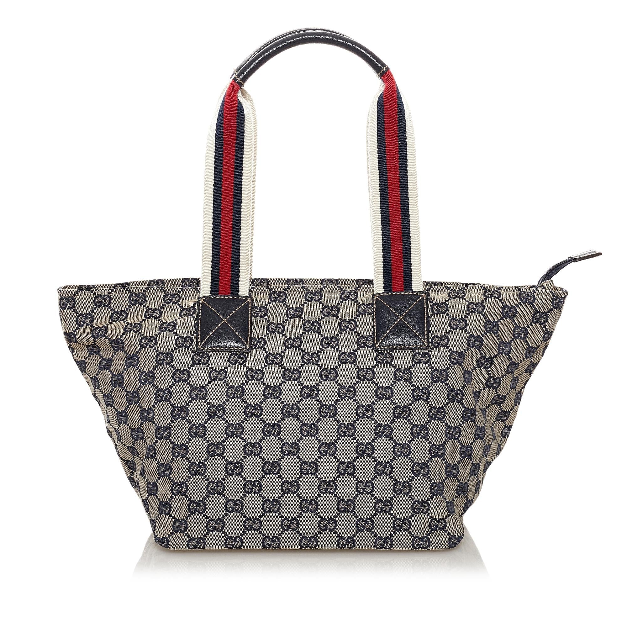 Gucci GG Canvas Web Shoulder Bag (SHG-33762)