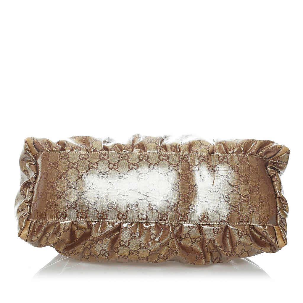 Gucci GG Crystal Abbey D-Ring Shoulder Bag (SHG-31127)