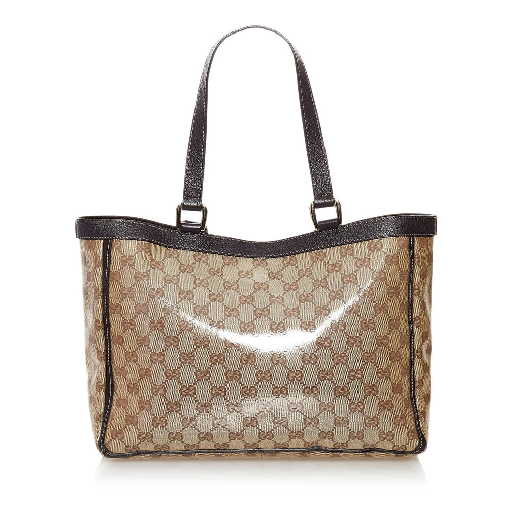 Gucci GG Crystal Abbey D Ring Tote Bag (SHG-31383)