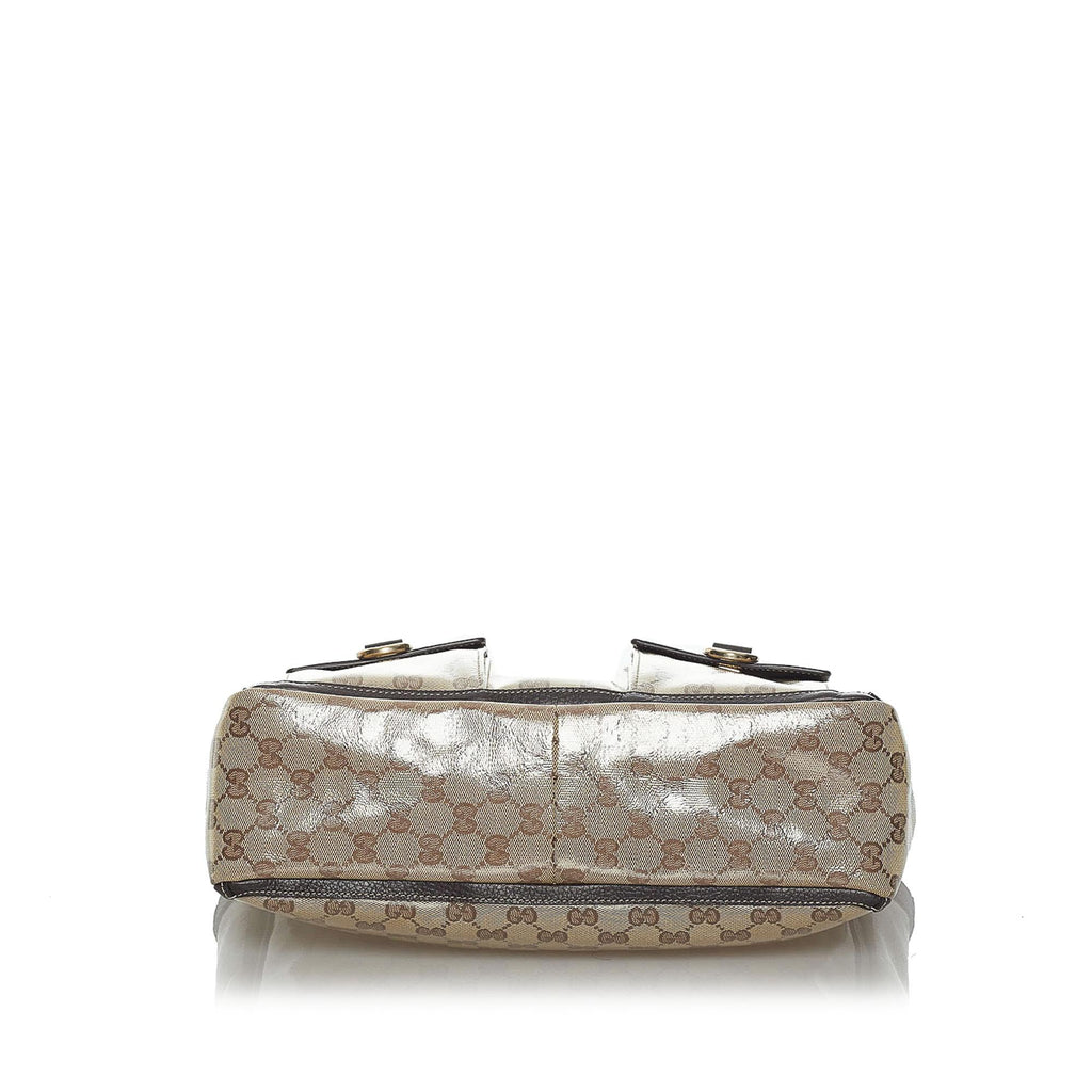 Gucci GG Crystal Abbey D Ring Tote Bag (SHG-33944)