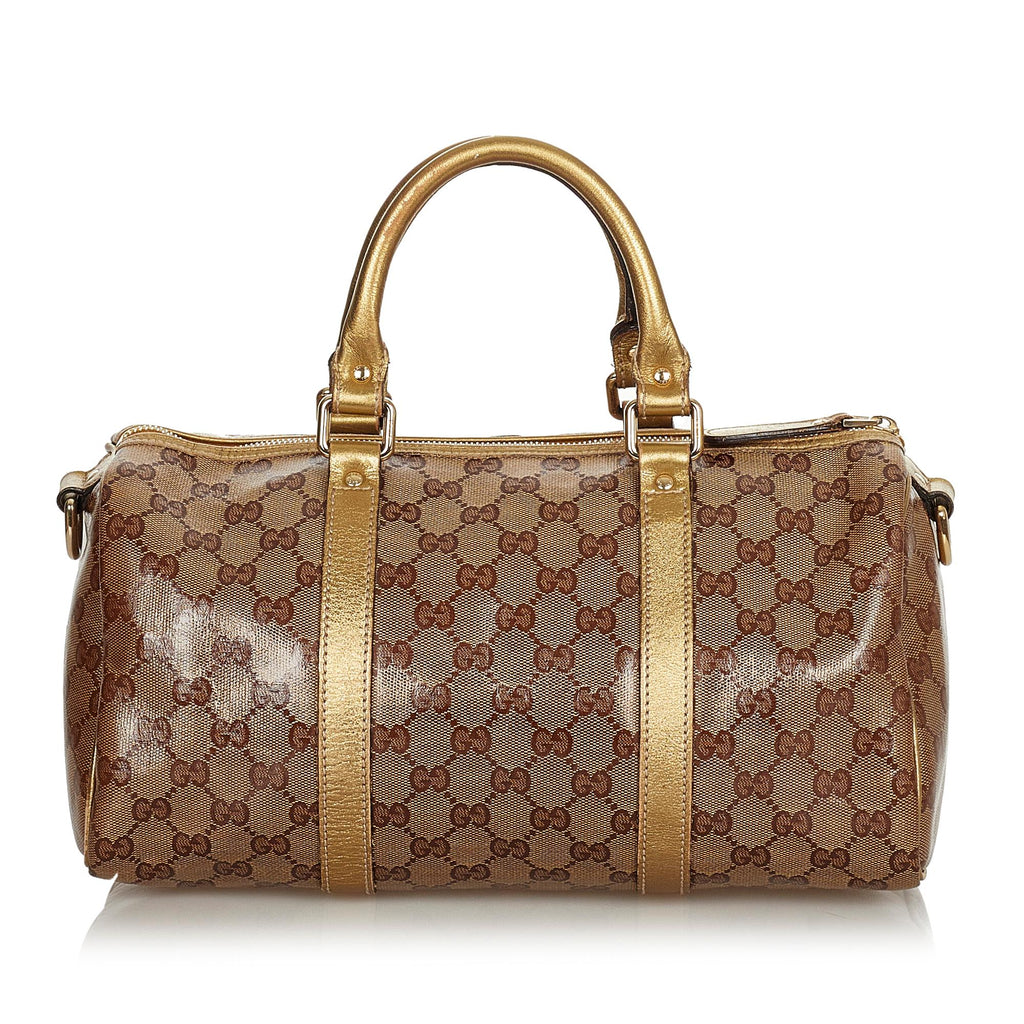 Gucci GG Crystal Boston Bag (SHG-24515)