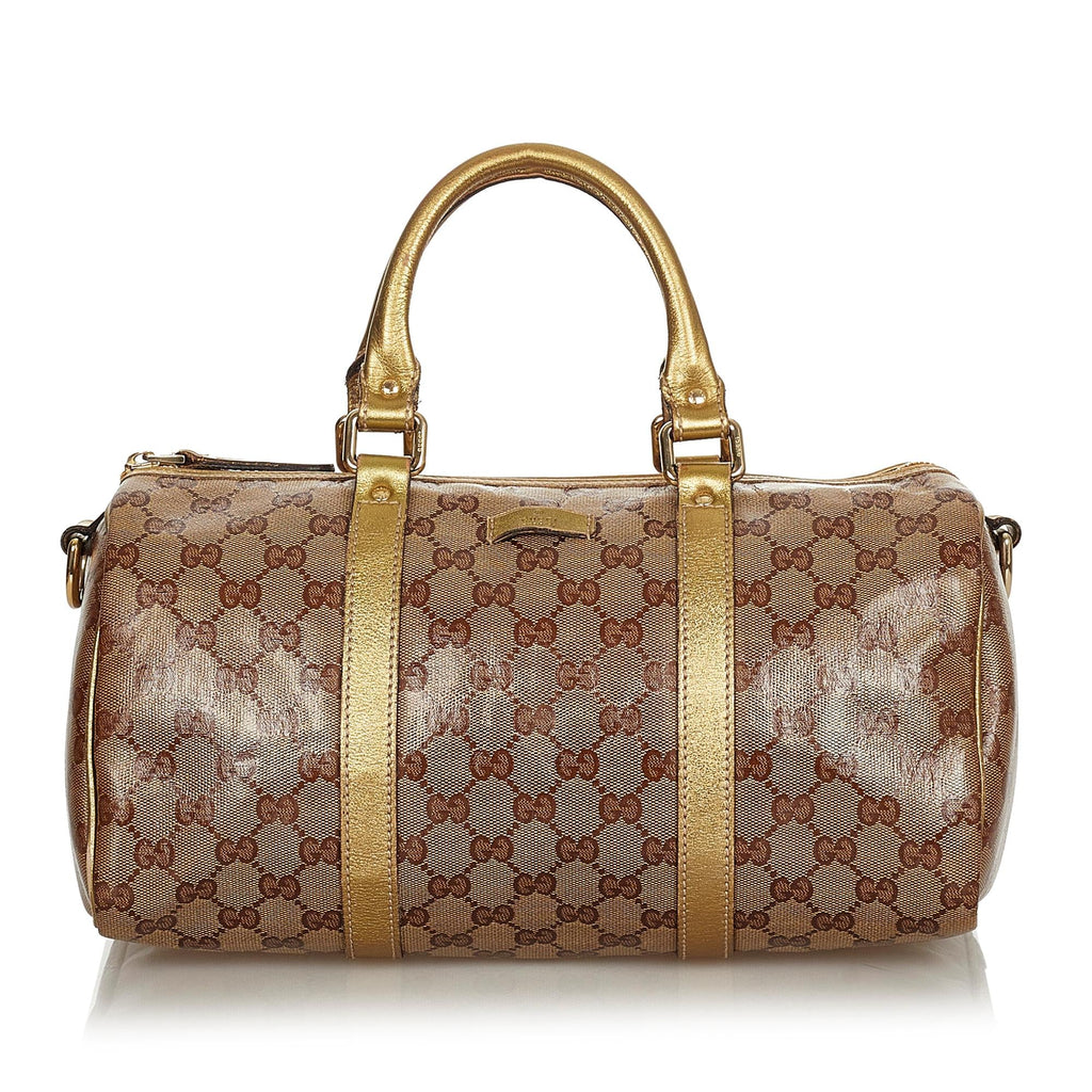 Gucci GG Crystal Boston Bag (SHG-24515)