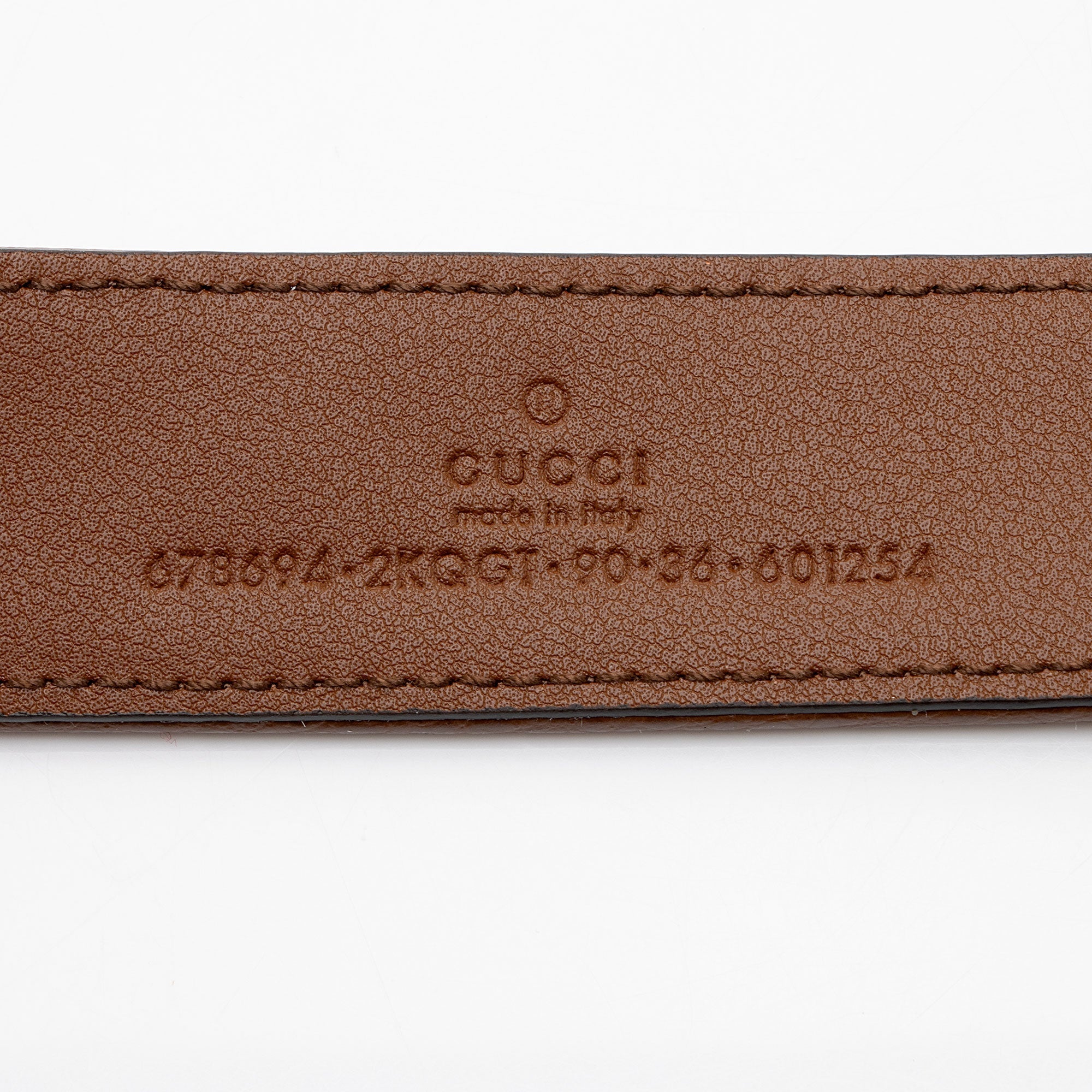 Gucci GG Denim Belt - Size 36 / 92 (SHF-HduAFP)