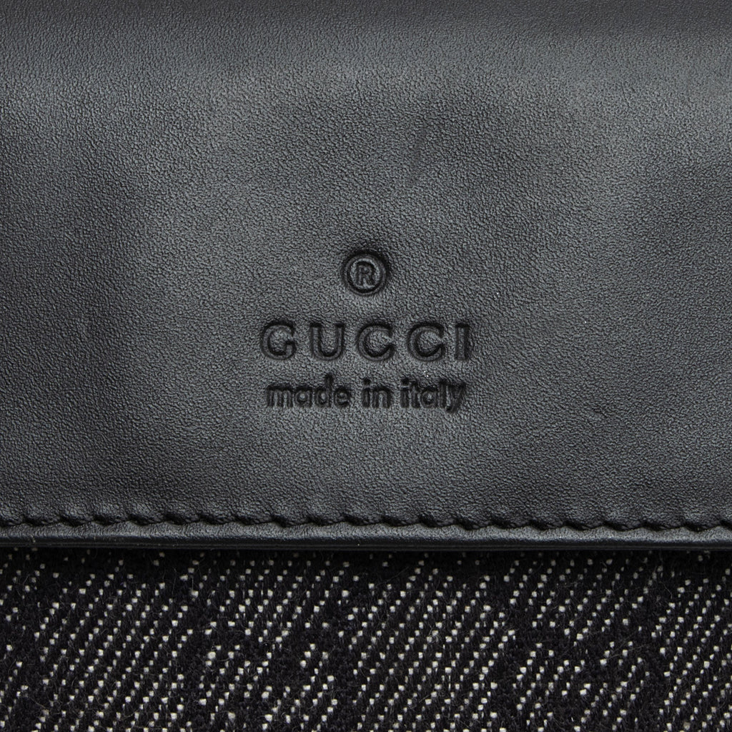 Gucci GG Denim Belt Bag (SHF-t5lFV4)