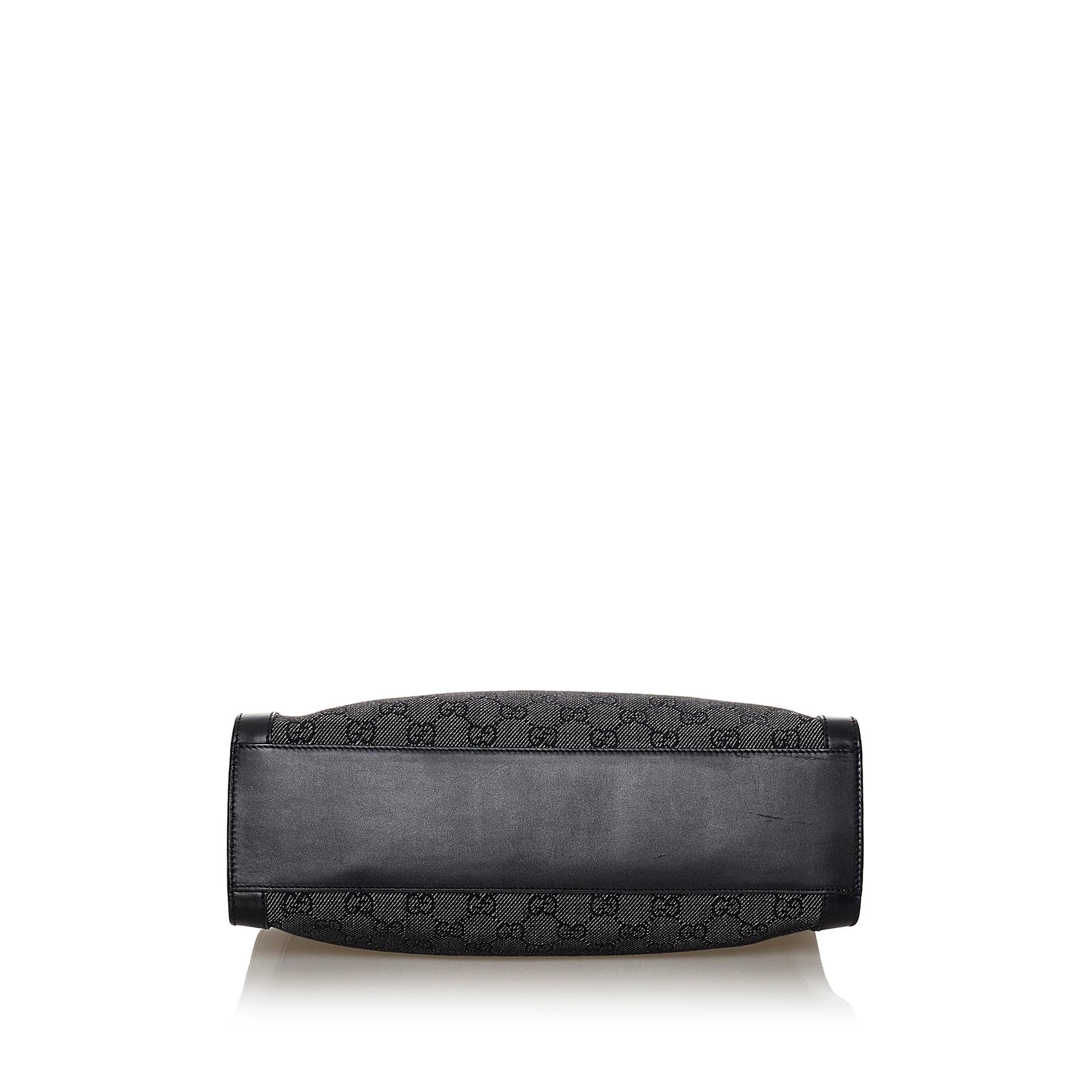 Gucci GG Denim Shoulder Bag (SHG-33004)