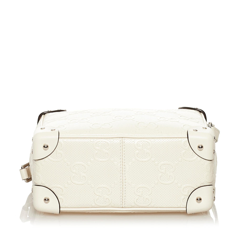 Gucci GG Embossed Perforated Square Bag (SHG-35081)