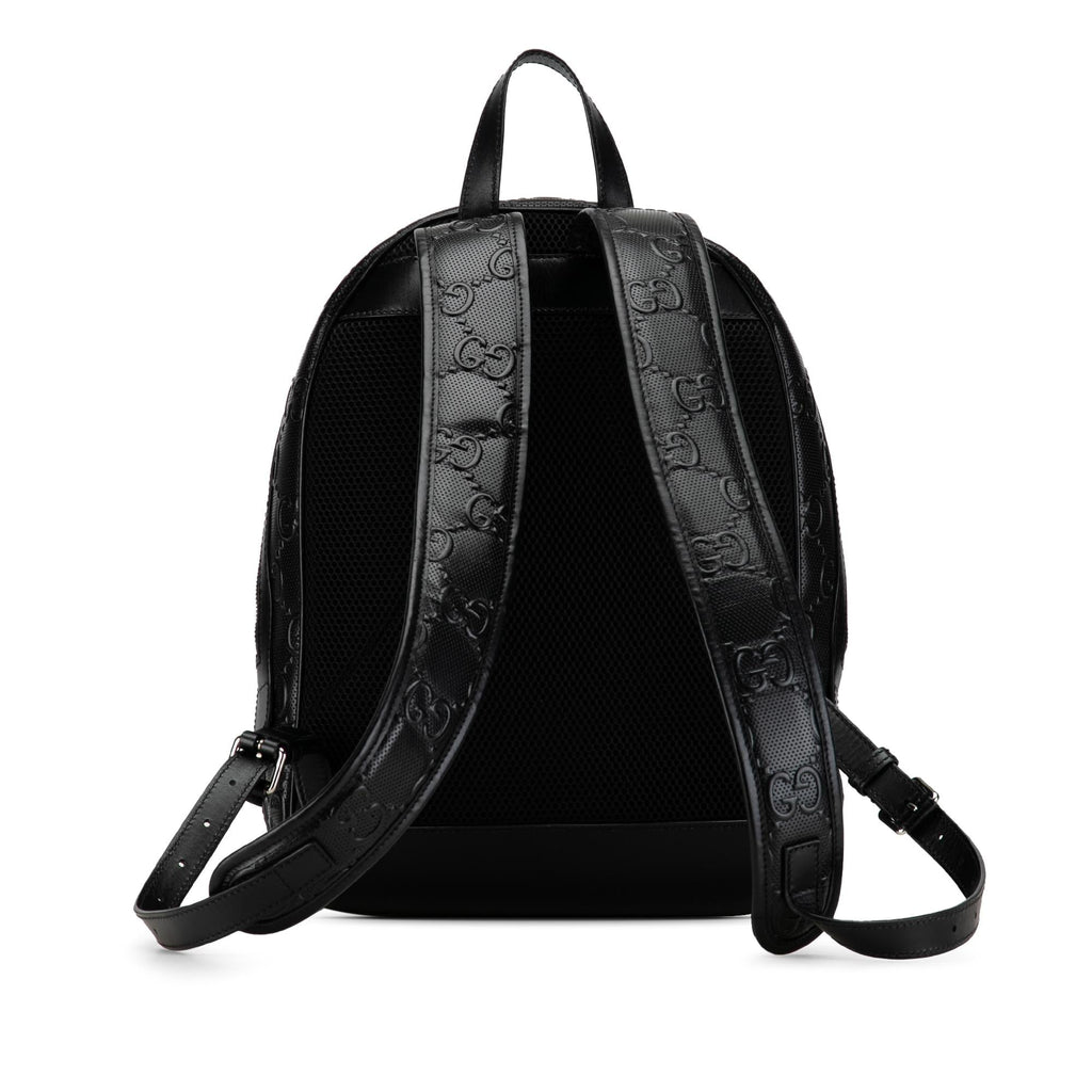 Gucci GG Embossed Tennis Backpack (SHG-MZSdOA)