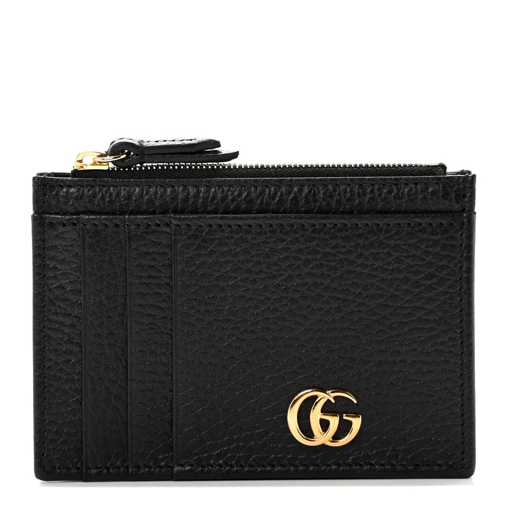 GUCCI GG MARMONT CALFSKIN LEATHER  CASE WALLET
