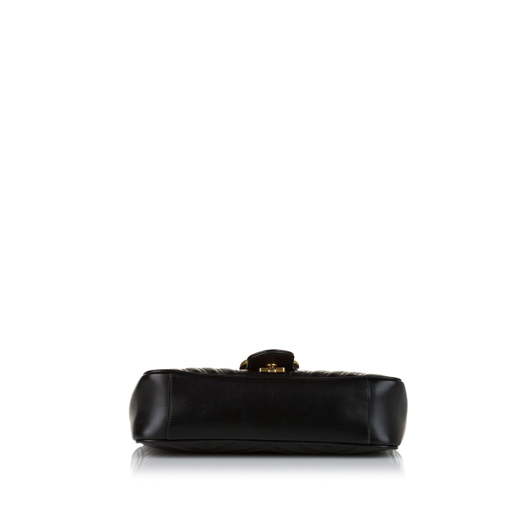 Gucci GG Marmont Leather Crossbody Bag (SHG-34601)