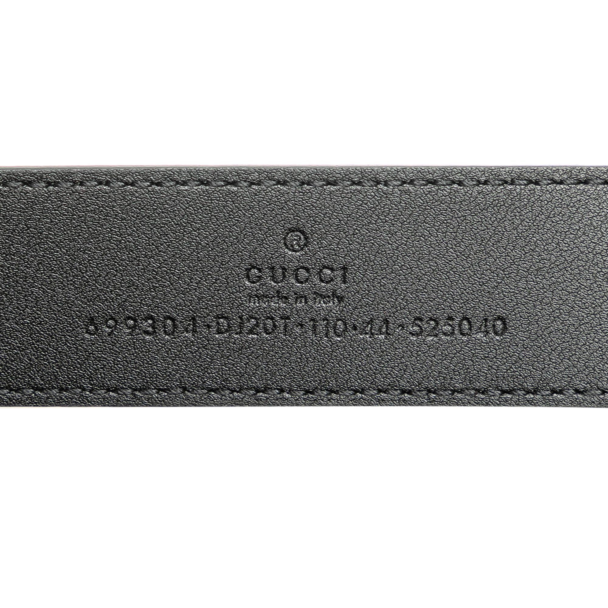 Gucci GG Marmont Leather Double Belt Bag