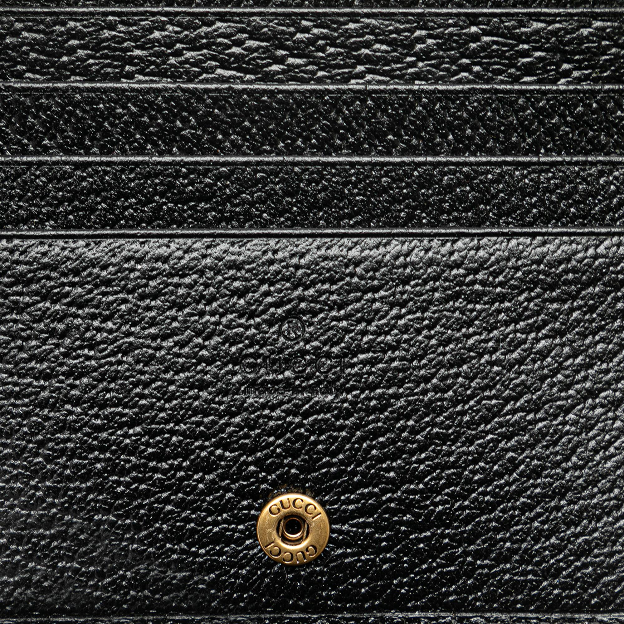 Gucci GG Marmont Leather Double Belt Bag