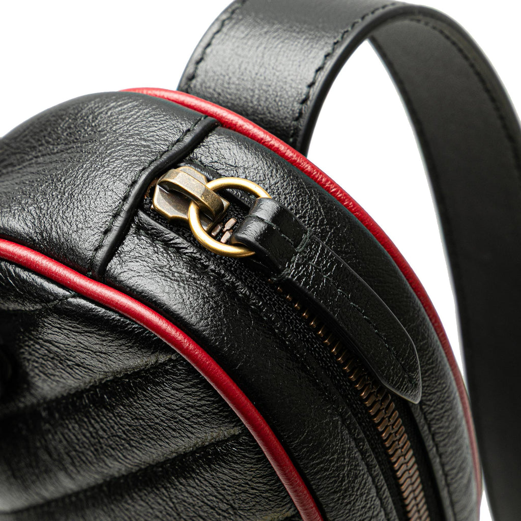 Gucci GG Marmont Leather Matelasse Torchon Belt Bag