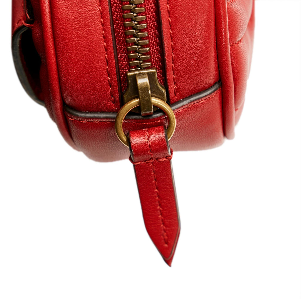 Gucci GG Marmont Matelasse Belt Bag (SHG-O8LhMP)