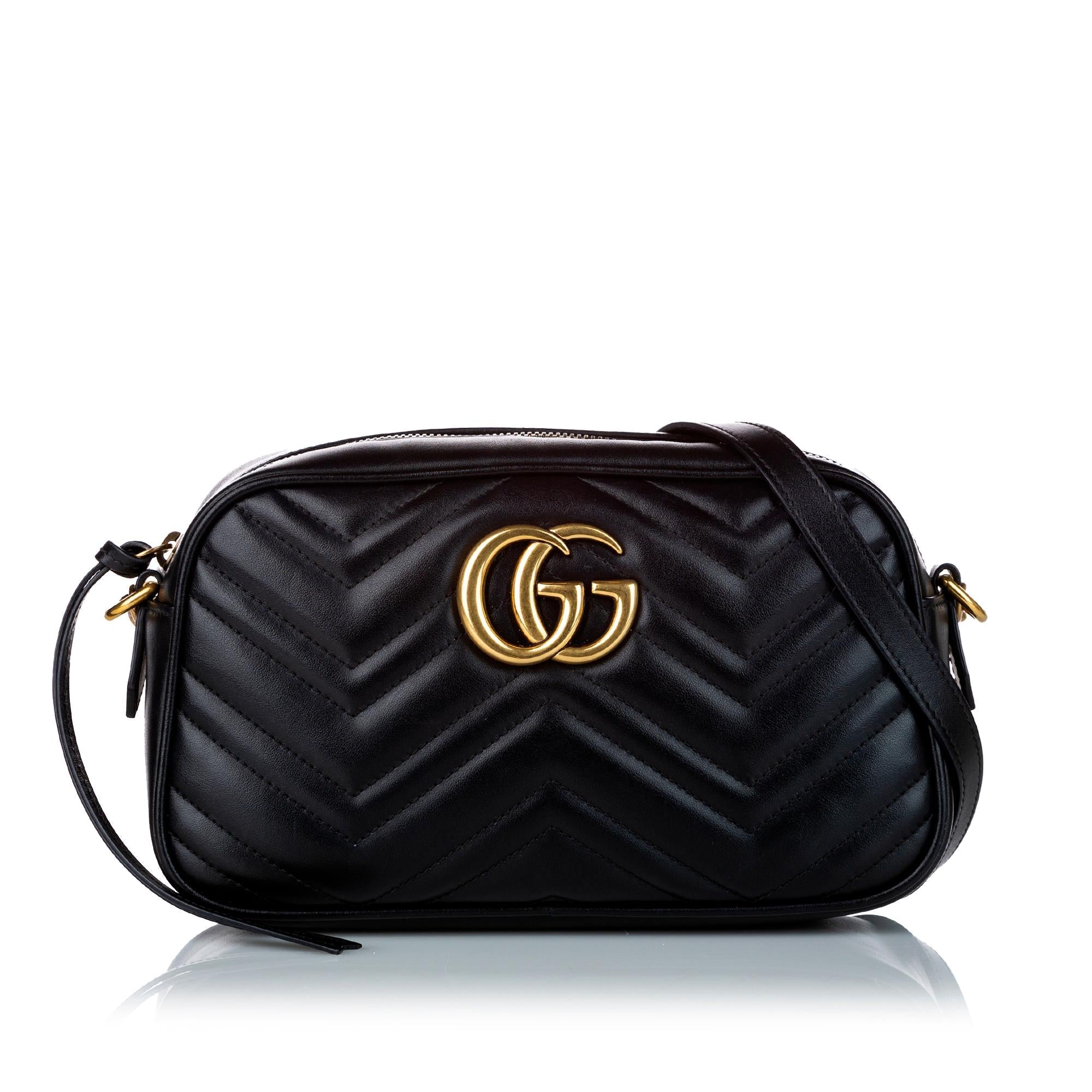 Gucci GG Marmont Matelasse Crossbody Bag (SHG-30404)