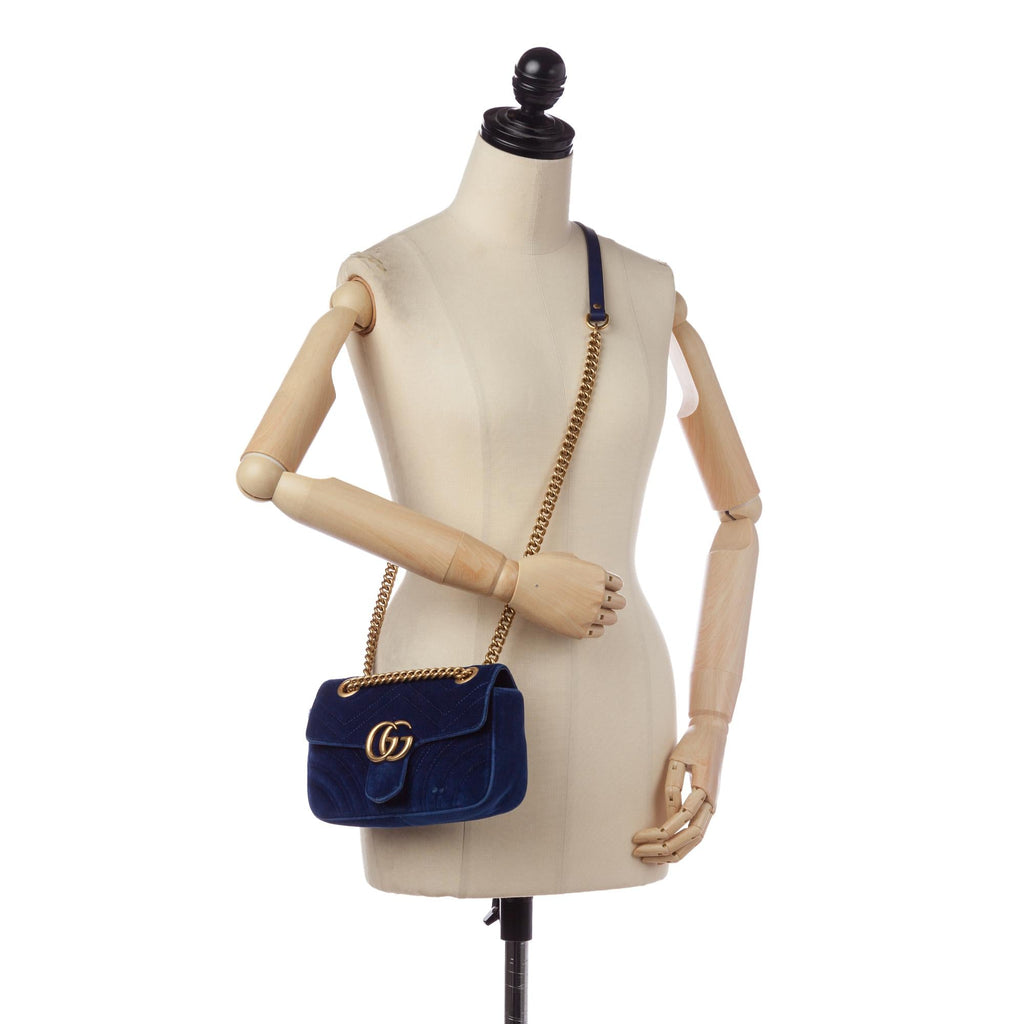 Gucci GG Marmont Matelasse Crossbody (SHG-34210)