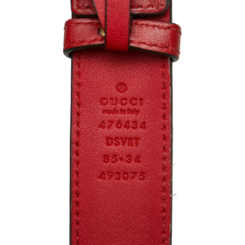 Gucci GG Marmont Matelasse Leather Belt Bag