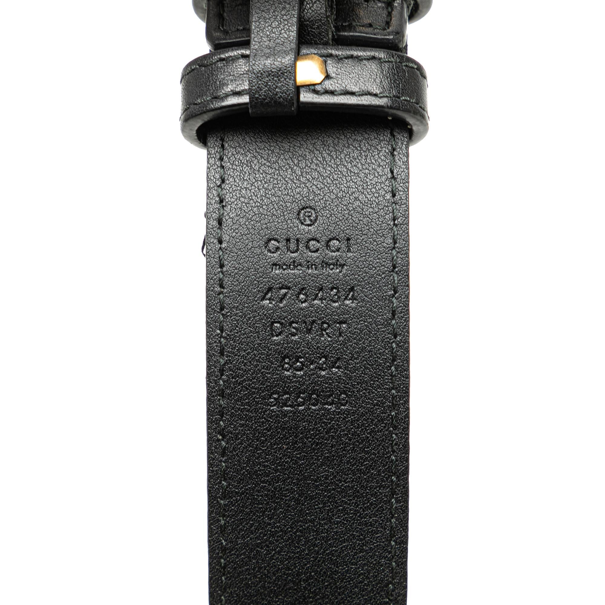 Gucci GG Marmont Matelasse Leather Belt Bag