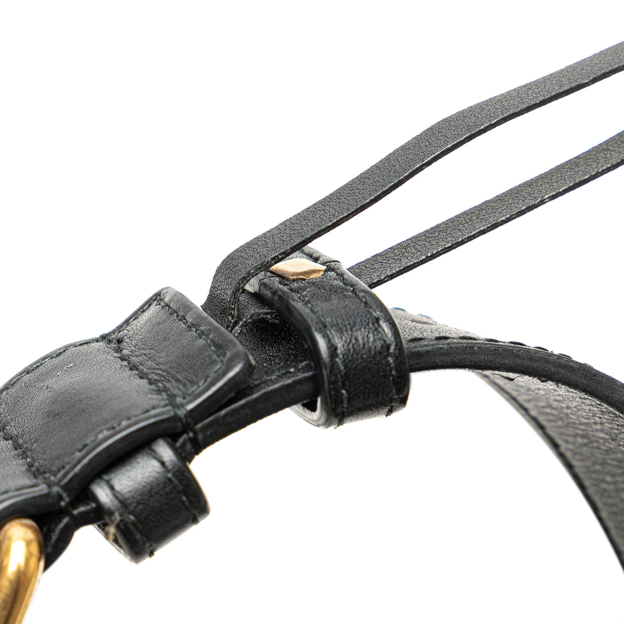 Gucci GG Marmont Matelasse Leather Belt Bag