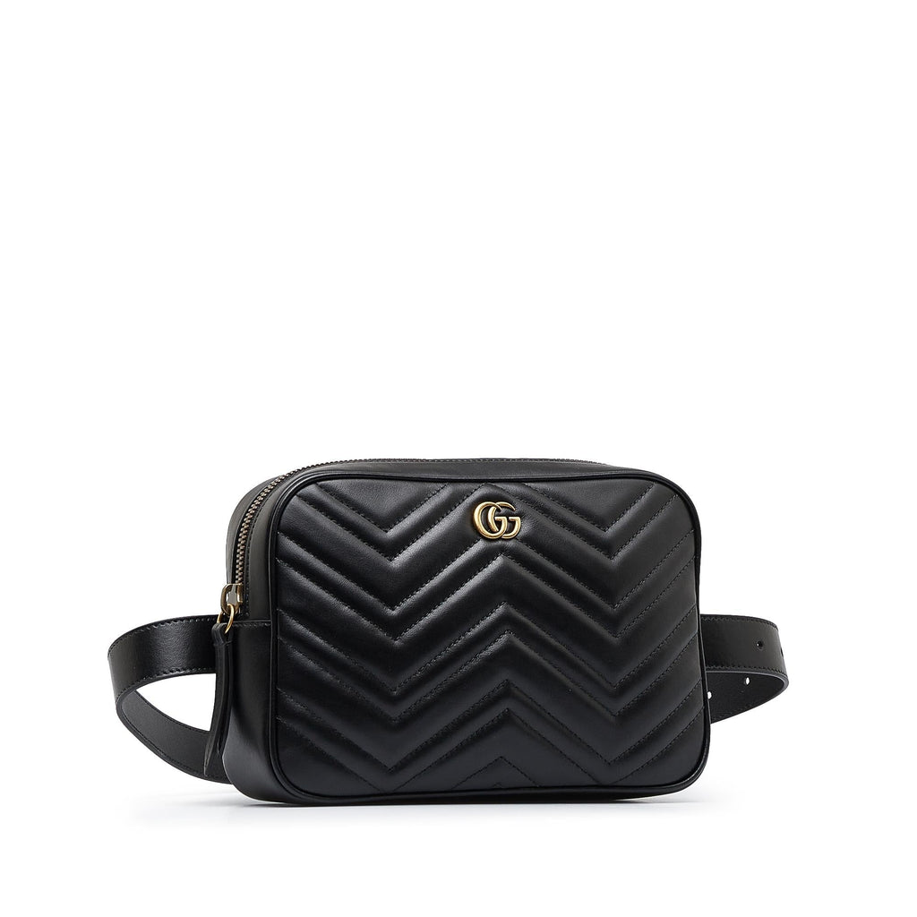 Gucci GG Marmont Matelasse Square Belt Bag (SHG-zYxANO)
