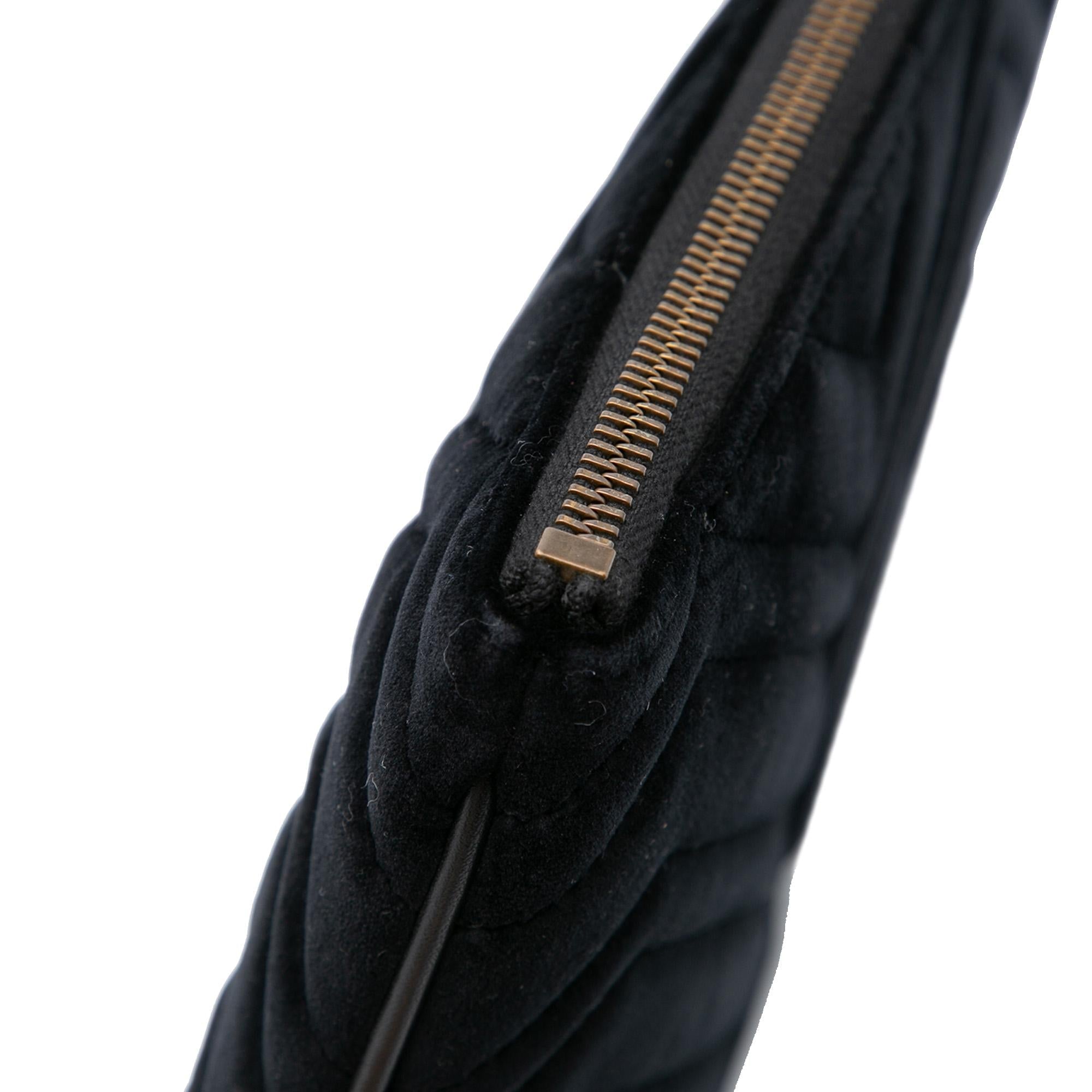 Gucci GG Marmont Matelasse Velvet Clutch