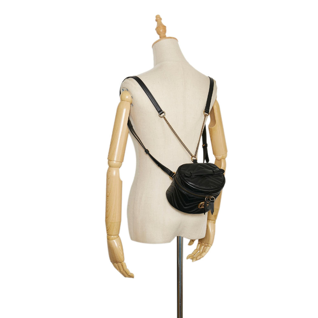 Gucci GG Marmont Round Backpack (SHG-35423)