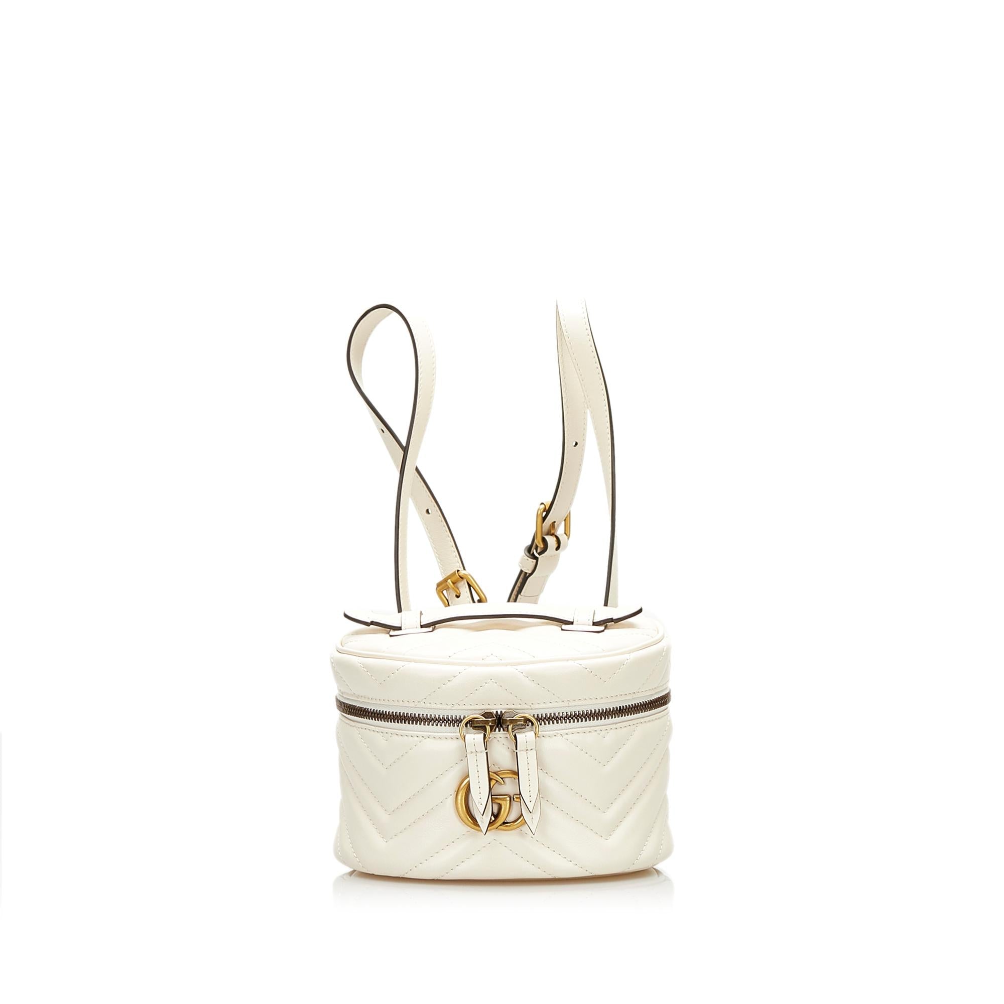 Gucci GG Marmont Round Backpack (SHG-35433)
