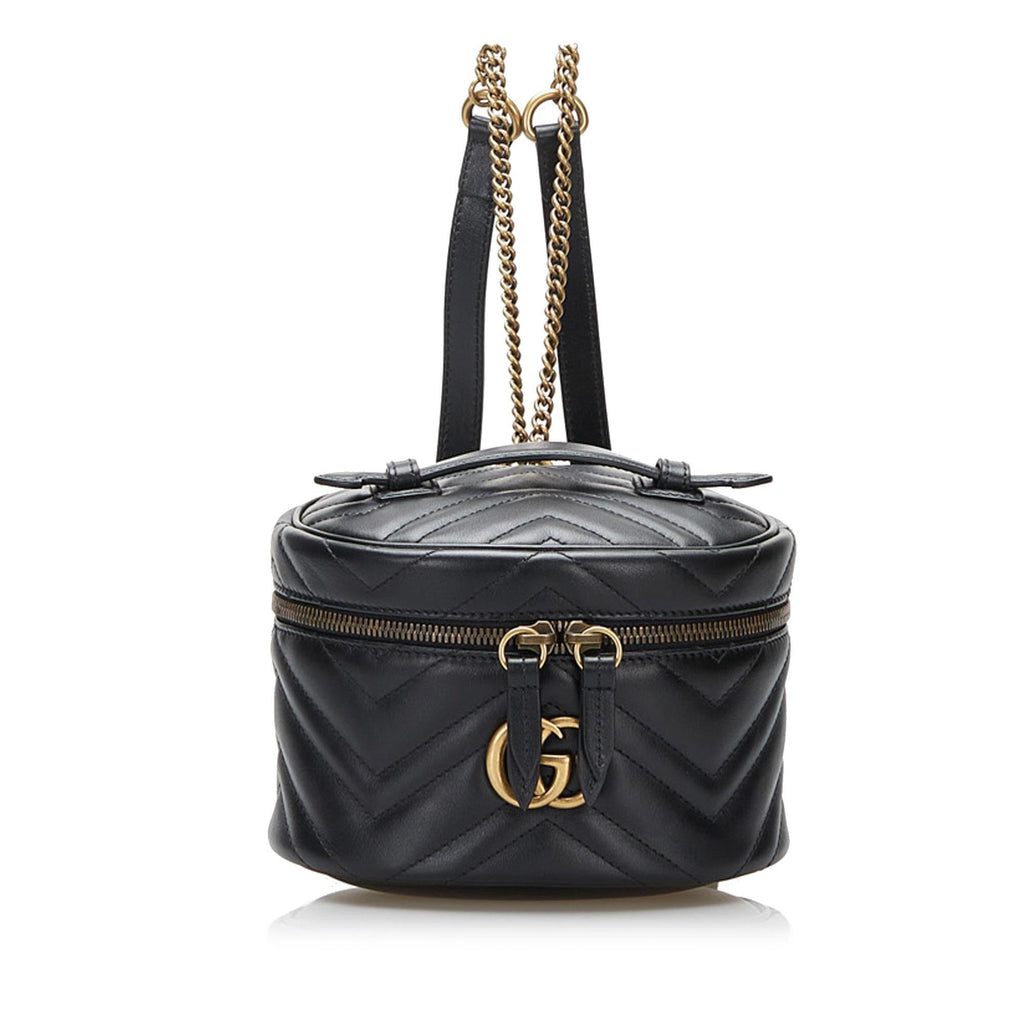 Gucci GG Marmont Round Backpack (SHG-5fzCDe)